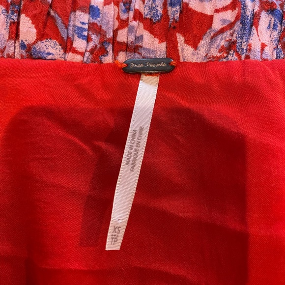 Free People Floral Mini Dress with Cut-Outs - Picture 3 of 3